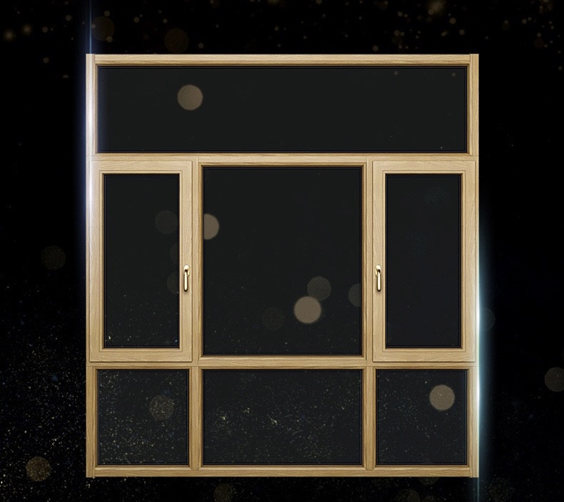 Goldene UPVC-Fenstergriffe
