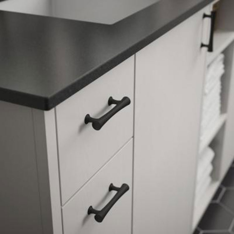 Moderne Möbel Küche Schubladengriffe aus Metall